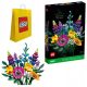  LEGO ICONS 10313 Wildblumenstrauß + LEGO 6315792 VP PAPIERBEUTEL MEDIUM M 34X41X10 TE