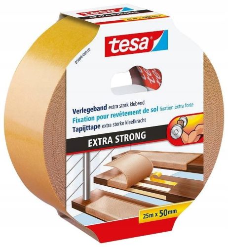  Tesa doppelseitiges Klebeband 50 mm x 25 m