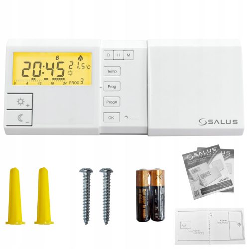 SALUS 091FLV2 PROGRAMMIERBARER WOCHENREGLER FÜR EINEN WICKELOFENKESSEL