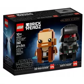  LEGO BrickHeadz 40547 Obi-Wan Kenobi und Darth Vader