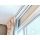 Deckenschienen Aluminiumschiene mit Zubehör CH II - 400a-Schnitt