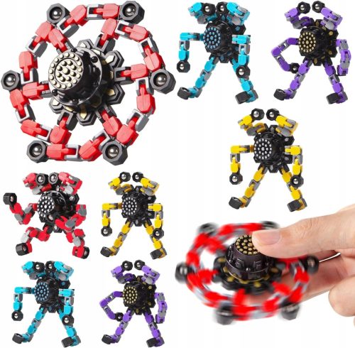  8x FIDGET SPINNER MONTAGEROBOTER Fingerspitzen-Gyro-SPIELSPIELZEUG FÜR KINDER