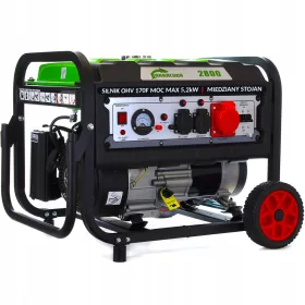 Tragbarer Drehstromgenerator Barracuda 5200 W Benzin