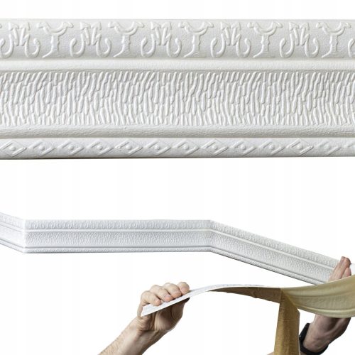 Wandleiste aus Polyurethanschaum, 225 cm