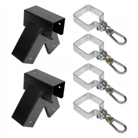  SET Verbinder 90x90 + Klemmen | 100 Grad