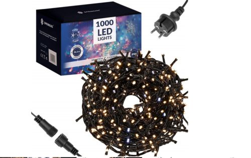  Springos Weihnachtsbaumbeleuchtung außen 81,5 m 501 – 1000 Lichter