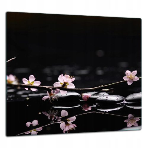 Glasscheibe 60 x 65 x 4 mm, poliertes Hartglas, mehrfarbig