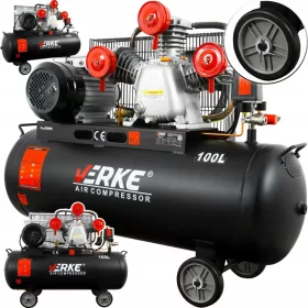 Verke V81118 Ölkompressor 100 l 8 bar