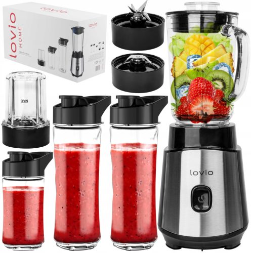  Tassenmixer, Glasmühle für Kaffee, Pfeffer und Salz 900W 0,6 l LOVIO
