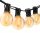  GLUROO Girlande 15 cm Netz