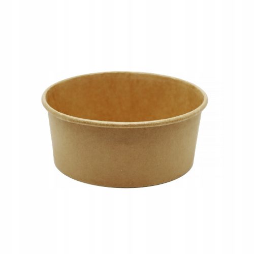 Einweggeschirr KRAFT Papierschüsselbehälter Schüssel 750 ml 149 mm - 50 Stk.