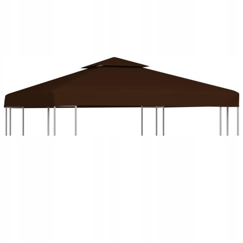 Pavillons, Unterstände, Dächer VidaXL Kunststoffdach 300 x 300 x 300 cm