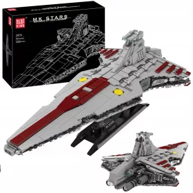    Mould King Star Wars Republic Attack Cruiser Modellbausteine Spielzeug