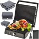  Lovio Waffeleisen Elektrischer Kontaktgrill LVEG001BK 2200 W schwarz