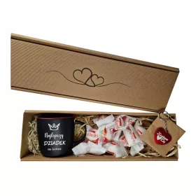    Omas-Tagesset, Tasse, Schlüsselanhänger, Süßigkeiten, Geschenk für Großeltern