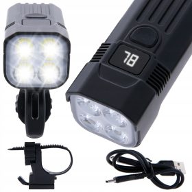  Forever Outdoor PLR-03 Fahrradbeleuchtung 2000 lm Akku