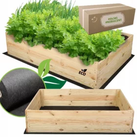 Wamar-Sosenka Blumentopf 80 cm x 120 x 27 cm Naturholz
