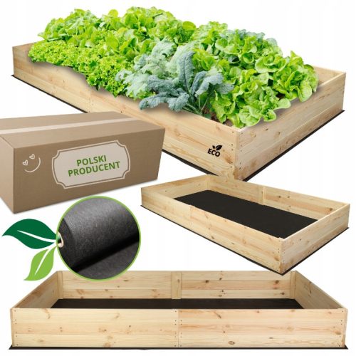 Töpfe und Pflanzgefäße für den Außenbereich und den Garten Wamar-Sosenka Blumentopf 117 cm x 237 x 27 cm Naturholz