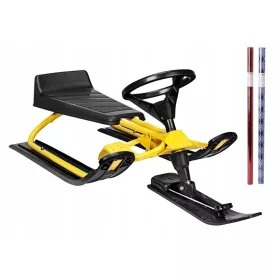  KAYOBA Winter-Skischlitten aus Metall