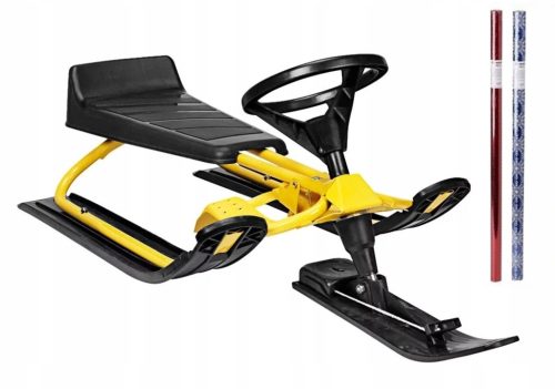  KAYOBA Winter-Skischlitten aus Metall