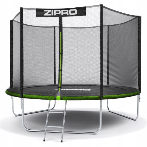 Trampoline - Zipro Jump Pro Trampolin mit Außennetz, 312 cm