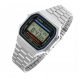  CASIO VINTAGE RETRO CLASSIC HERRENUHR A168WA-1W +BOX