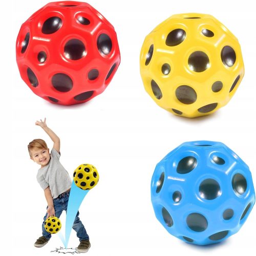 SPRINGENDER BALL HIGH BUNCE SUPER WETTBEWERBSBALL 3 STÜCK GESCHENK
