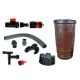 Regenwassersammeltank - Regenwassertank 265 l 112,8 x 64,8 cm braun