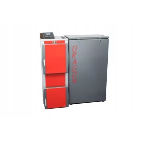    21 kW BIOVERT Pelletofenkessel, Ökodesign Klasse 5, subventioniert von Dragon
