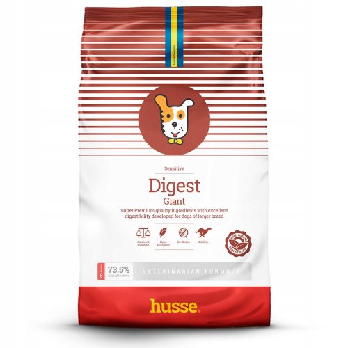  Sensitive Husse Digest Giant Trockenfutter für Hunde 12,5 kg