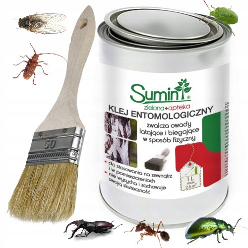  Klebebarriere BEKÄMPFT Schädlinge, Ameisen, INSEKTEN, ENTOMOLOGISCHER KLEBER, 1000 ml