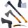 Spaltäxte, Zimmermannsäxte Fiskars Axt 77,4 cm 2,58 kg + Bradas Axt 39 cm 1 kg