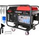 Tragbarer einphasiger Metcor 11000 W Benzingenerator