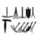 SET MIT 6 GARTENWERKZEUGEN GÄRTNER-SET