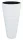  Prosperplast Blumentopf 40 cm x 40 x 78 cm Durchmesser 40 cm Kunststoff weiß