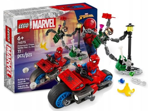  LEGO Super Heroes 76275 Motorrad-Verfolgungsjagd: Spider-Man vs. Doktor Ock