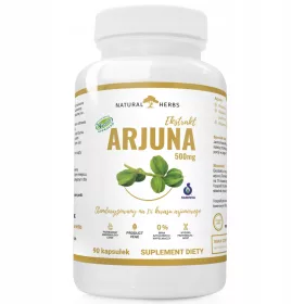   ARJUNA Extrakt 500mg - Herzschutz & Stressminderung, 90 Kapseln