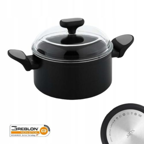 Töpfe NOIS Salto Silver traditioneller Topf 2 l