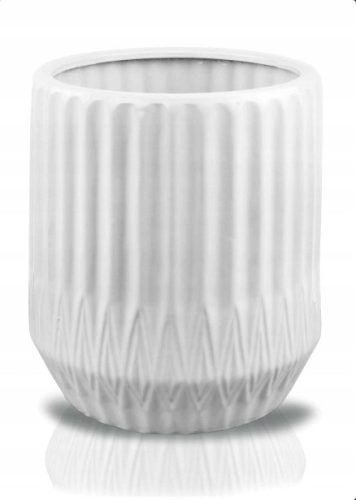 Töpfe und Pflanzgefäße für den Außenbereich und den Garten Polnix Blumentopf 42 cm x 36 x 42 cm Durchmesser 36 cm Keramik weiß