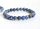  Natürliche LAPIS LAZULI Pyrit KUGELN glatte Kugel 8mm Armband