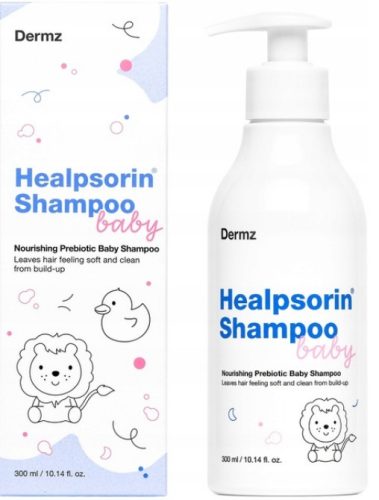 DERMZ HEALPSORINBABY Shampoo - Sanftes Kinder-Haarshampoo 300ml