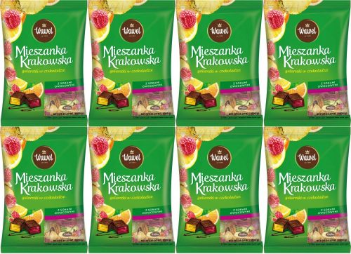Wawel Mieszanka Krakowska - 1kg köstliche Fruchtmischung mit Schokolade