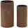  Royal Catering Blumentopf 29,5 cm x 29,5 x 58 cm Kupfer Cortenstahl