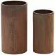  Royal Catering Blumentopf 29,5 cm x 29,5 x 58 cm Kupfer Cortenstahl