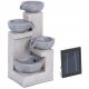  Expondo HT-SF-111 Solar-Gartenbrunnen mit 4 Schalen