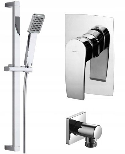 Einhebel-Wand-Duscharmatur Omnires MURRAY Chrom + 2 weitere Produkte