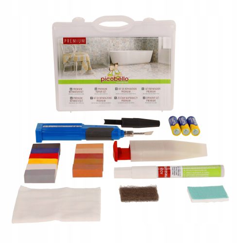 CERAMIX PREMIUM Set zur Reparatur von Schäden an Keramikfliesen, Terrakotta-Glasur