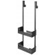 Mokko Kabinenregal schwarz ADM N54K Deante