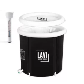 Fass LAVI 320L Eisbad zum Schwimmen + Thermometer