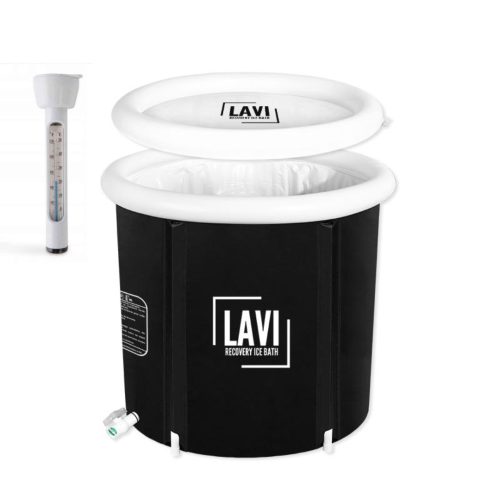Fass LAVI 320L Eisbad zum Schwimmen + Thermometer